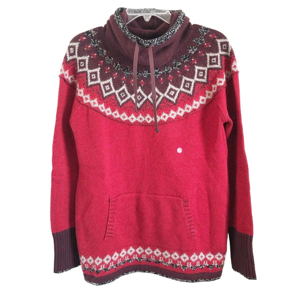 Eddie Bauer NWT Women's Wool Sweater Christmas